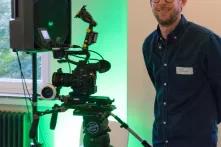 Filmemacher Marco Kammnick bei der Arbeit